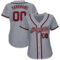 Custom Gray Crimson-Black Authentic Baseball Jersey