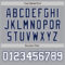 Custom Gray White-Navy Authentic Baseball Jersey