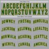 Custom Gray Green-Gold Authentic Baseball Jersey