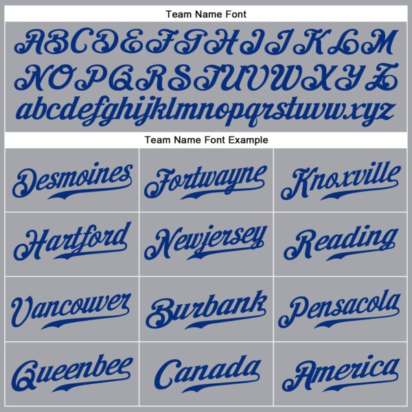 Custom Gray Royal-Red Authentic Sleeveless Baseball Jersey