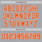 Custom Gray Orange-White Authentic Baseball Jersey