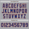 Custom Gray Royal-Orange Authentic Baseball Jersey