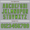 Custom Gray Neon Green-Black Authentic Baseball Jersey