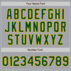 Custom Gray Green-Gold Authentic Baseball Jersey