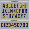 Custom Gray Navy-Gold Authentic Baseball Jersey