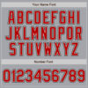 Custom Gray Red-Black Authentic Baseball Jersey