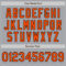 Custom Gray Orange-Black Authentic Baseball Jersey