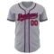 Custom Gray Red-Royal Authentic Baseball Jersey