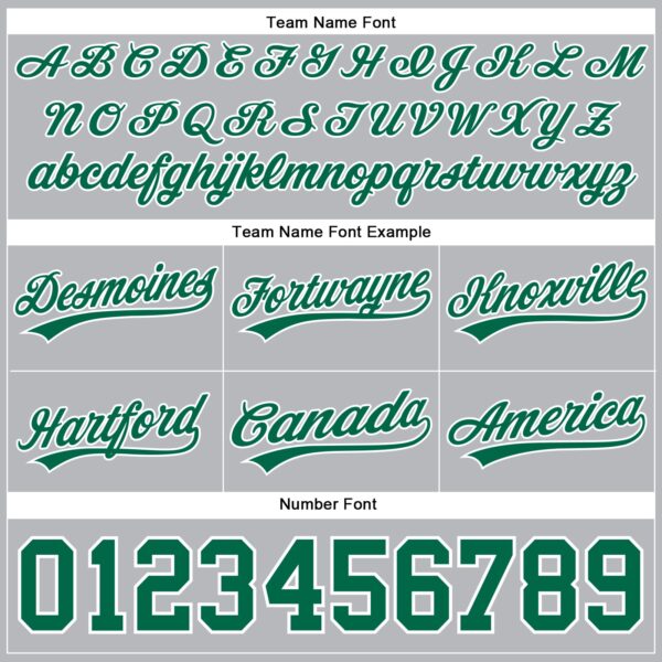 Custom Gray Kelly Green-White Authentic Throwback Basketball Shorts