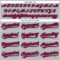 Custom Gray Royal Pinstripe Red Authentic Baseball Jersey