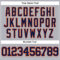 Custom Gray Navy-Orange Authentic Baseball Jersey