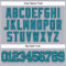 Custom Gray Teal-Navy Authentic Baseball Jersey