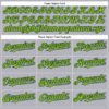 Custom Gray Neon Green-Navy Authentic Baseball Jersey