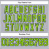 Custom Gray Neon Green-Navy Authentic Baseball Jersey