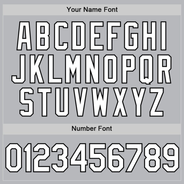 Custom Gray White-Black Authentic Throwback Baseball Jersey