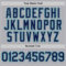 Custom Gray Navy-Teal Mesh Authentic Throwback Baseball Jersey