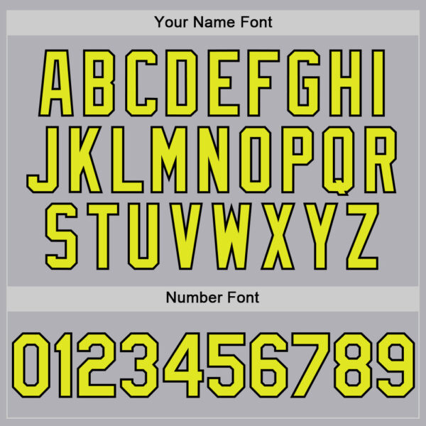 Custom Gray Neon Yellow-Black Mesh Authentic Throwback Baseball Jersey