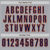 Custom Gray Navy-Orange Authentic Baseball Jersey