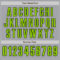 Custom Gray Neon Green-Black Authentic Baseball Jersey