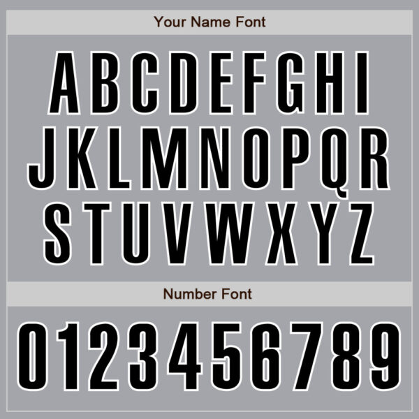 Custom Gray Black-White Authentic Baseball Jersey