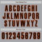 Custom Gray Black-Orange Authentic Baseball Jersey