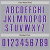 Custom Gray Purple-White Authentic Baseball Jersey