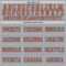 Gray0857-2 Custom Gray Orange-Blue Mesh Authentic Throwback Football Jersey