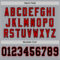 Gray0885-3 Custom Gray Black-Red Mesh Authentic Throwback Football Jersey