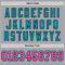 Custom Gray Pink Black-Teal Mesh Authentic Throwback Football Jersey