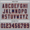 Gray0942-3 Custom Gray Navy-Orange Mesh Authentic Throwback Football Jersey
