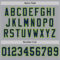 Gray0943-3 Custom Gray Navy-Neon Green Mesh Authentic Throwback Football Jersey
