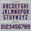 Custom Gray Royal-Orange Authentic Baseball Jersey