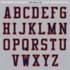 Custom Gray Navy-Orange Authentic Baseball Jersey