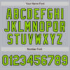 Custom Gray Neon Green-Black Authentic Baseball Jersey