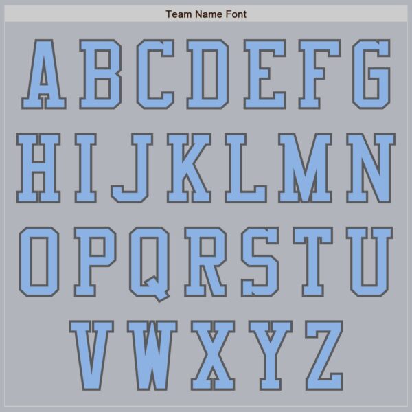 Custom Gray Light Blue-Steel Gray Authentic Baseball Jersey