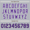 Custom Gray Purple-Black Authentic Baseball Jersey
