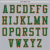Custom Gray Kelly Green-Orange Authentic Baseball Jersey