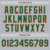 Custom Gray Kelly Green-Orange Authentic Baseball Jersey