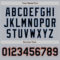 Custom Gray Black Powder Blue-Orange Authentic Baseball Jersey