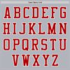 Custom Gray Red-White Authentic Baseball Jersey