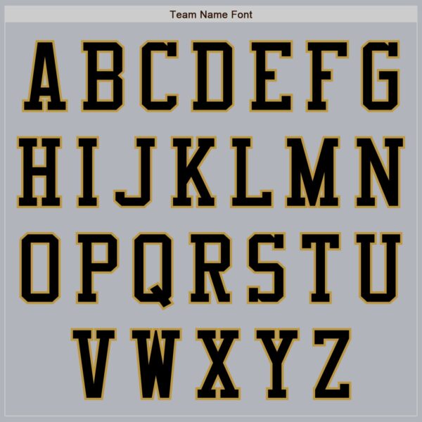 Custom Gray Black-Old Gold Authentic Baseball Jersey