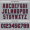 Custom Gray Black Pinstripe Crimson-Teal Authentic Baseball Jersey