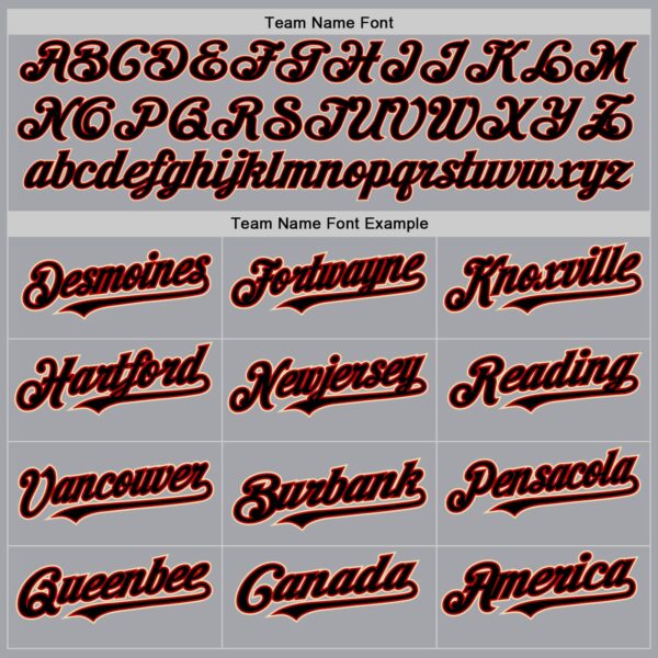 Custom Gray Black Pinstripe Red-Cream Authentic Baseball Jersey