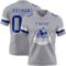 Gray1097-1 Custom Gray Royal-White Authentic Football Jersey