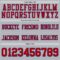 Gray1098-3 Custom Gray Red-Royal Authentic Football Jersey