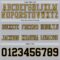 Gray1114-3 Custom Gray Black-Old Gold Authentic Football Jersey