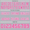 Custom Gray Pink-White Authentic Football Jersey