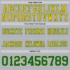Custom Gray Kelly Green-Gold Authentic Football Jersey