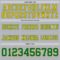 Gray1143-3 Custom Gray Kelly Green-Gold Authentic Football Jersey