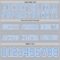 Gray1146-3 Custom Gray Light Blue-White Authentic Football Jersey
